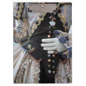 Steampunk, Karneval, Venedig Klemmbrett (Vorderseite)