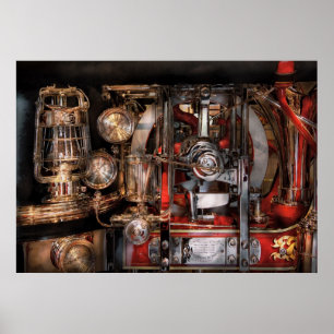Steampunk - Karo der Messgeräte Poster