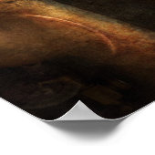 Steampunk - Karo Ihres Drucks Poster (Ecke)