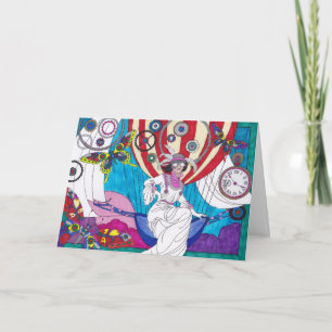 Steampunk-Karte - Steampunk 22 Karte