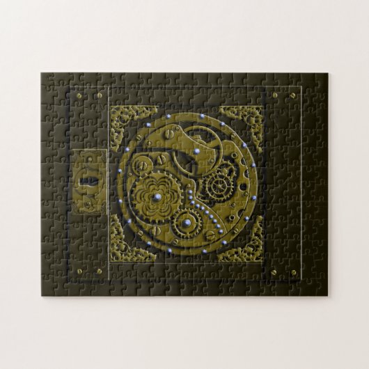 Steampunk Kasten Puzzle (Horizontal)