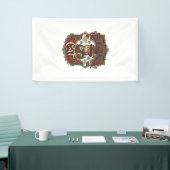 Steampunk-Katze Katze Steampunk Vintage Banner (Messeveranstaltung)