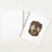 Steampunk-Katze Katze Steampunk Vintage Planer (Anzeige)