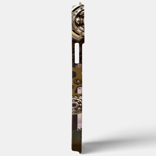 Steampunk-Katze mit iPhone/iPad-Gehäuse von Gears Case-Mate iPhone Hülle (Rückseite / Rechts)