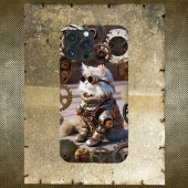 Steampunk-Katze mit iPhone/iPad-Gehäuse von Gears Case-Mate iPhone Hülle