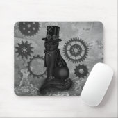 Steampunk Katze Mousepad (Mit Mouse)