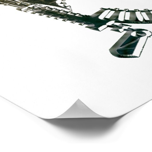 Steampunk-Katzenposter Poster (Ecke)