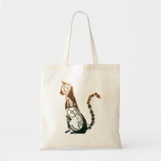 Steampunk Katzentaschen Tragetasche