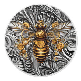 Steampunk Keramik Bee Knob Keramikknauf