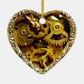 Steampunk Keramikornament (Vorne)