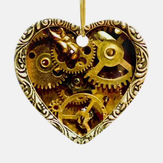 Steampunk Keramikornament (Vorne)