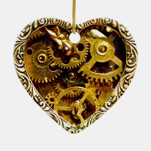 Steampunk Keramikornament (Hinten)