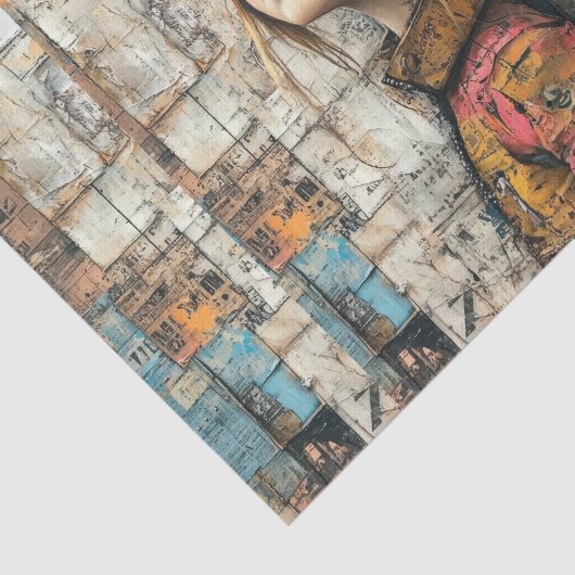 Steampunk Kids I Seidenpapier (Ausschnitt)