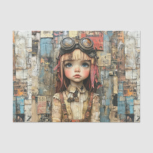 Steampunk Kids VI Seidenpapier