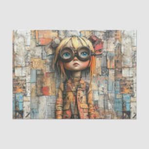 Steampunk Kids VII Seidenpapier