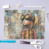 Steampunk Kids X Seidenpapier (Handwerk)