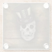 Steampunk-Kissen Glasuntersetzer (Rückseite)