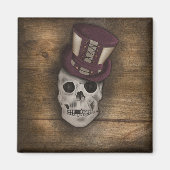 Steampunk-Kissen Magnet (Vorne)