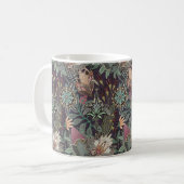 Steampunk-Kitschpflaume Kaffeetasse (Vorderseite Links)