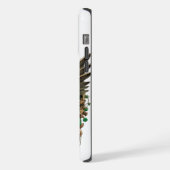 Steampunk-Kleeblatt zum St. Patrick's Day iPhone Hülle (Linke Seite)