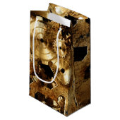 Steampunk Kleine Geschenktüte (Vorderseite Schrägansicht)