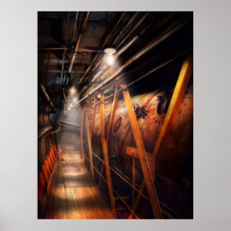 Steampunk - Klempner - Der Flur Poster