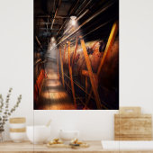 Steampunk - Klempner - Der Flur Poster (Küche)