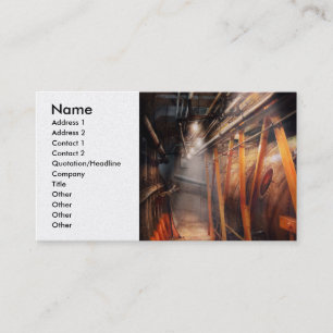 Steampunk - Klempner - Der Flur Visitenkarte