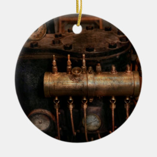 Steampunk - Klempner - Die Ventilmatrix Keramik Ornament