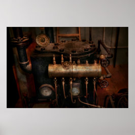 Steampunk - Klempner - Die Ventilmatrix Poster