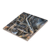 Steampunk Klempnerarbeit-Rohre Fliese (Seite)