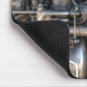 Steampunk Klempnerarbeit-Rohre Mousepad (Ecke)