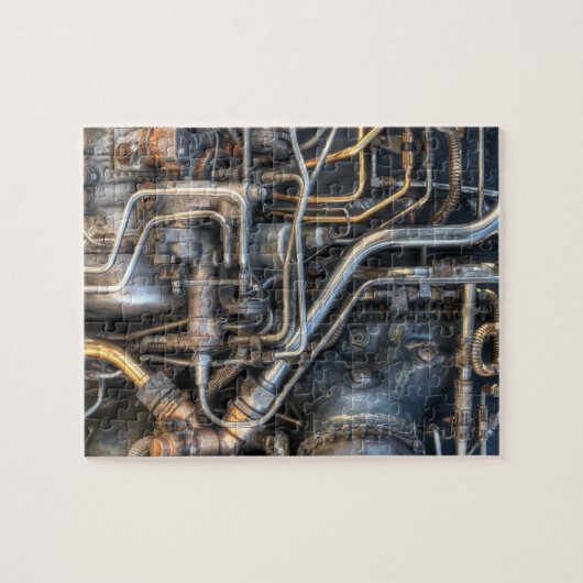 Steampunk Klempnerarbeit-Rohre Puzzle (Horizontal)