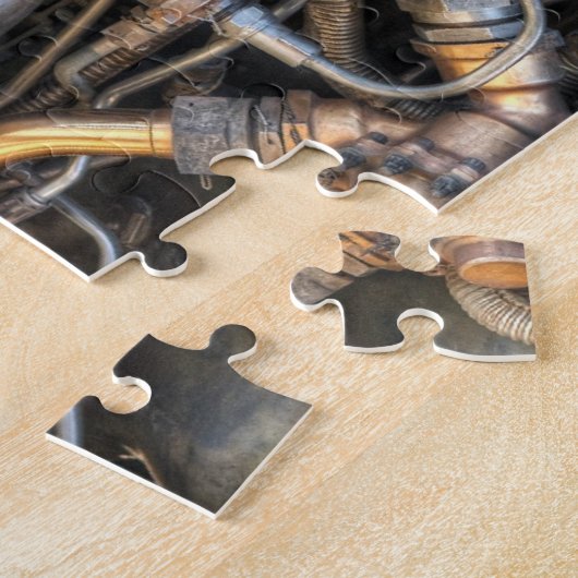 Steampunk Klempnerarbeit-Rohre Puzzle (Seite)