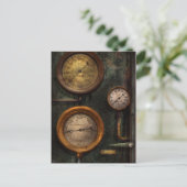Steampunk - Klempnerei - MessErfolg Postkarte (Stehend Vorderseite)