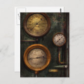 Steampunk - Klempnerei - MessErfolg Postkarte (Vorne/Hinten)
