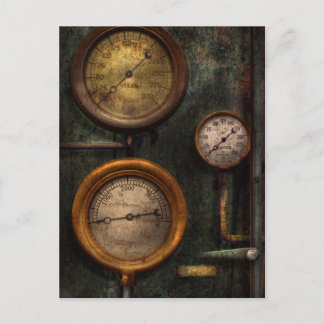 Steampunk - Klempnerei - MessErfolg Postkarte