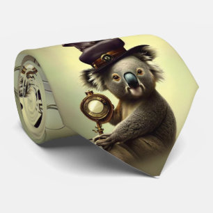 Steampunk Koala von vielen Hats Krawatte