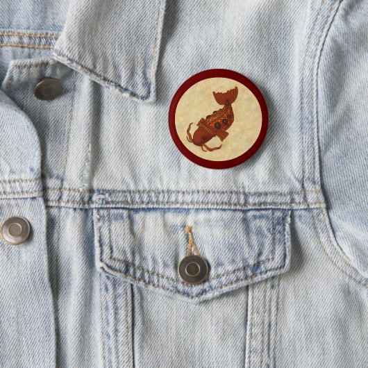 Steampunk Koi Button (Beispiel)