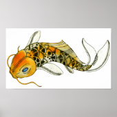 Steampunk Koi Poster (Vorne)