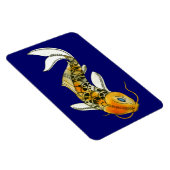 Steampunk Koi Premium Flexi Magnet (Rechte Seite)