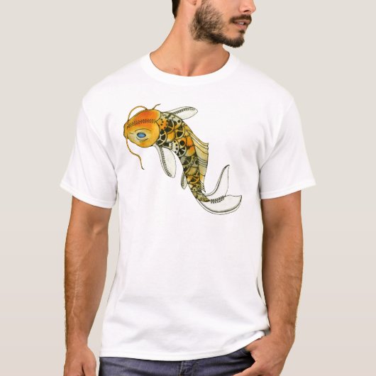 Steampunk Koi T-Shirt (Vorderseite)