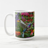 Steampunk Kolibris Kaffeetasse (Links)