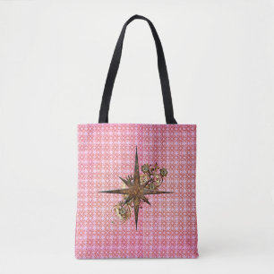 Steampunk-Kompass-Stern-Tasche Tasche