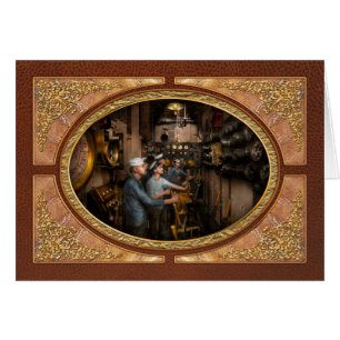 Steampunk - Kontrollen auf dem USS Washington 1920