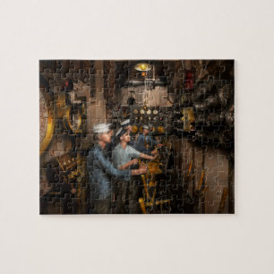 Steampunk - Kontrollen auf der USS Washington 1920 Puzzle