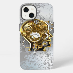 Steampunk-Kopf mit Manometer iPhone 13 Hülle