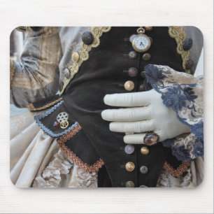 Steampunk-Korsage, Karneval, Venedig Mousepad