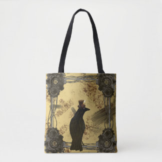 SteamPunk Krähen-Taschen-Tasche Tasche