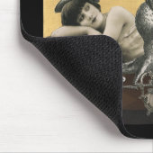 Steampunk Krake Mousepad (Ecke)